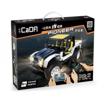 Klocki techniczne CaDA 542 el. Zdalnie sterowany pick-up Pioneer auto terenowe